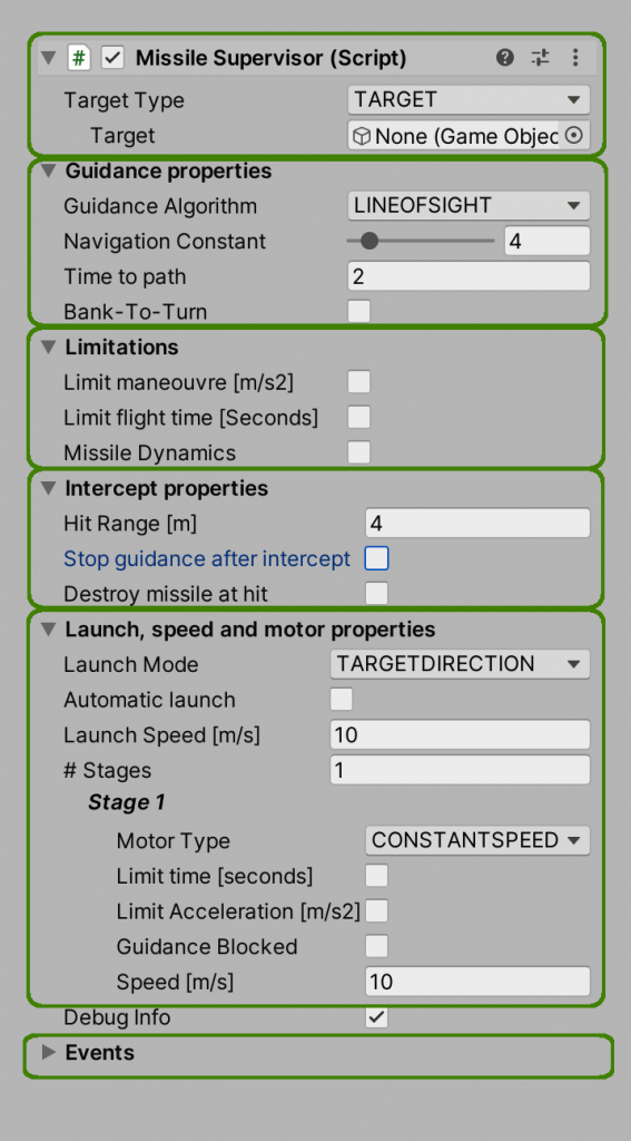 Controlled Flight - Missile Supervisor Component