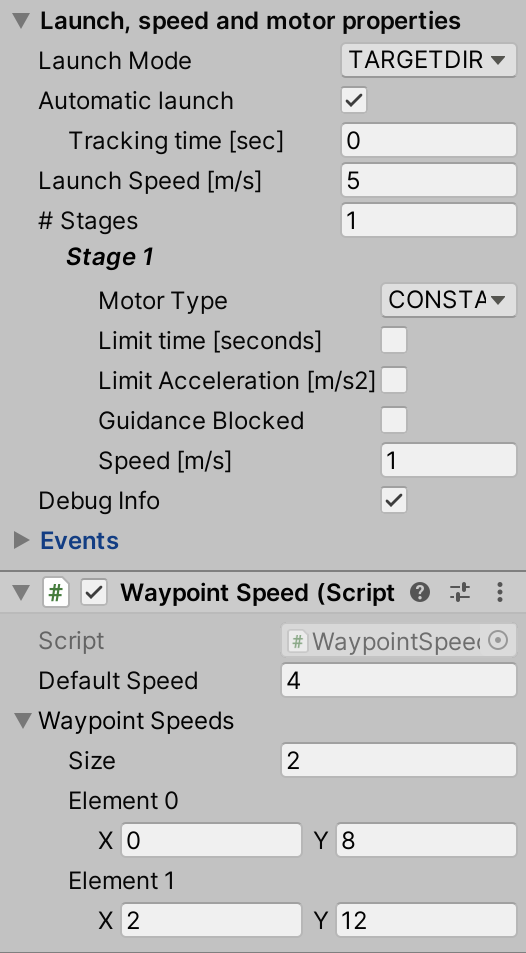 Controlled Flight - Waypoint Speed